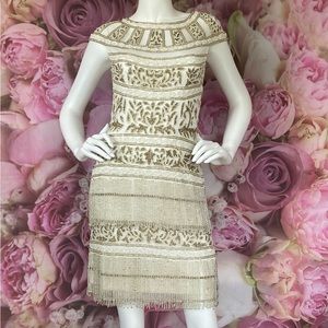NWT Size 4 Roaring 20s dress by Gatsby of London. Gorgeous and heavily beaded.